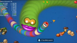 Worm zone.io | New game play New sanke game play