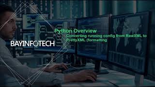 Converting Running Config from Raw XML to Pretty XML using Python