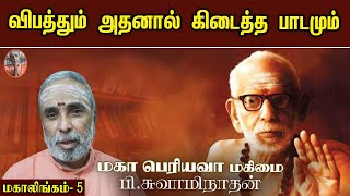 விபத்தும் அதனால் கிடைத்த பாடமும்! மகாலிங்கம் - 5 | மகா பெரியவா மகிமை | P Swaminathan