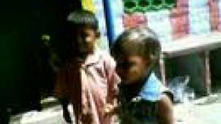 The poor  Childrens of Chennai Paris street..