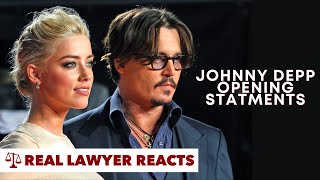 Lawyer Reacts: Johnny Depp Opening Statements LIVE
