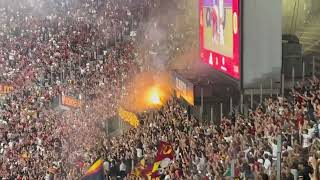 17/9/23 AS Roma - Empoli 7-0 AL GRIDO DI ''SIGNA INFERRE'' ECCO APPARIRE IL GRUPPO QUADRARO