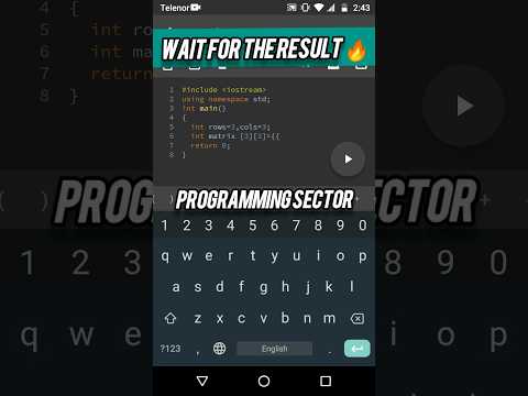 Learn how to transpose a matrix in C in 14 seconds #short #viral