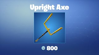 Upright Axe | Fortnite Pickaxe