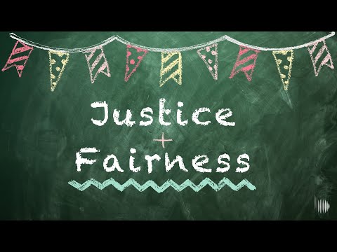 How do you show justice?