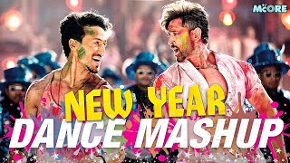 New Year Dance Mashup 2022 - DJ Mcore | Bollywood Party Music Mix | Power Bass | Hindi Songs | FHD