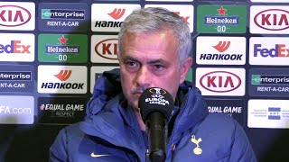 Ludogorets 1-3 Tottenham - Jose Mourinho - Post Match Press Conference - Europa League