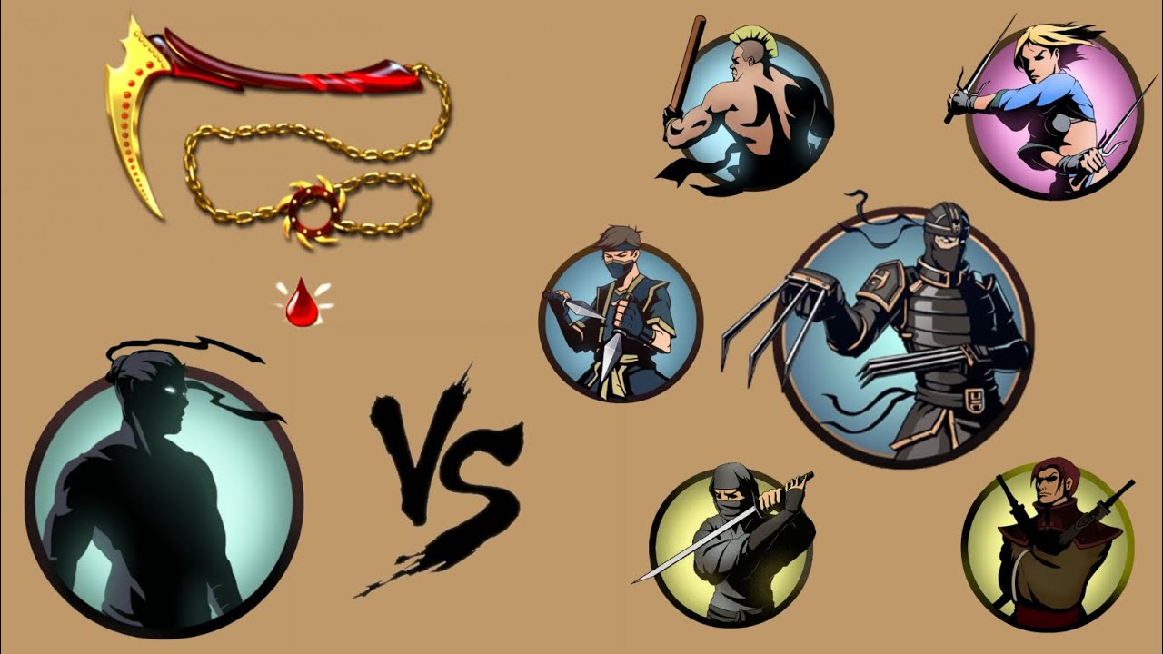 Shadow Fight 2 Gameplay Shadow Vs Lynx Fight Youtube