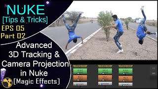 Nuke - Camera Tracking & Camera Projection in Nuke Advanced  [Tips&Tricks EPS 05] Part 02/02