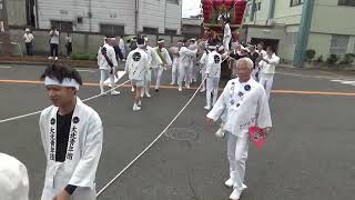 令和6年 貝塚宮夏祭り 宵宮 太鼓台 01