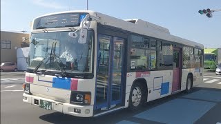 静鉄ジャストラインバス564号車走行シーン!