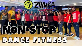 NonStop Dance Fitness || 40Mins Workout Session ( Fat Loss training ) || High On Zumba