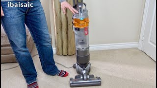 Dyson DC18 Slim Upright Vacuum Cleaner Unboxing & Demo