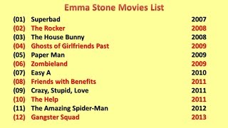 Velma Dawson Trending: Emma Stone All Movies List