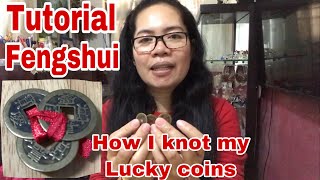 Tutorial: How To Make 3 Fengshui Chinese Coins For Wealth Good Luck In Your Wallet| #Yvettesvlog