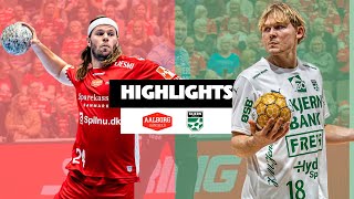 Highlights: Aalborg Håndbold vs Skjern Håndbold