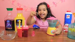 shfa شفا لعبة صنع الايس كريم الحقيقية مع خلاطة و هراسة العاب طبخ بنات و للأطفال Ice Cream Maker