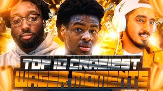 TOP 10 CRAZIEST WAGER MOMENTS IN NBA 2K20!! Ft Tyceno,Annoying,Bronny James