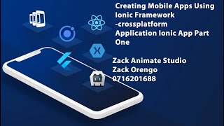Creating Mobile Apps Using Ionic Framework -crossplatform Application Ionic App Part One