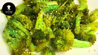 BROCCOLI STIR FRY | ബ്രൊക്കോളി സ്റ്റിർ ഫ്രൈ | A variety must try side dish!