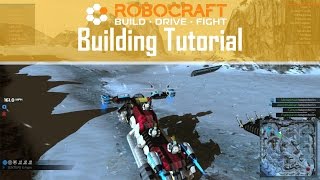 Robocraft-Building Tutorial: T10 Lowride motorcycle