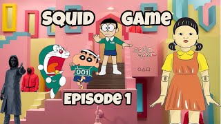 Shinchan \u0026 Nobita in Squid Game in GTA 5 😱| Episode 1