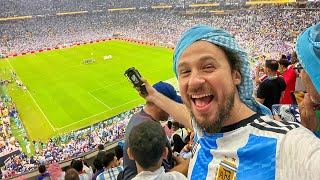 ¡Vi a Argentina ganar la copa! | Final del Mundial Qatar 2022 Vlog 🏆⚽️🇫🇷🇦🇷