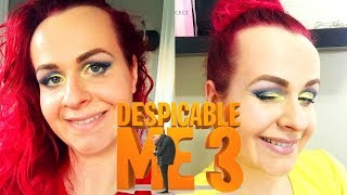 Despicable Me 3 inspired makeup look | Minions