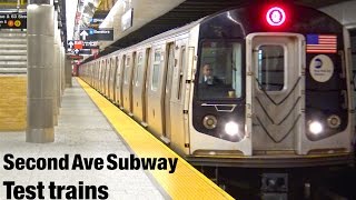 ⁴ᴷ Second Avenue Subway Non-Revenue Test Trains