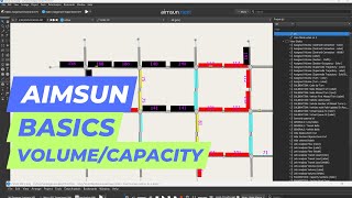 Aimsun Tutorial - Volume/Capacity ratio