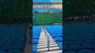 Best vs. Worst Seat at a Carolina Panthers Game🤌🏻 #detroitlions #nfl #trending #fyp #viral