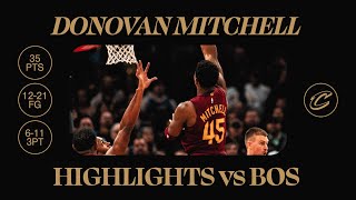 Cavs vs Celtics | Donovan Mitchell Highlights | 12.1.2024