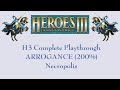 Heroes 3 Complete playthrough: Arrogance (200%, Necropolis)