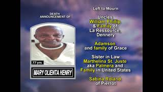 Mary Olienta Henry long