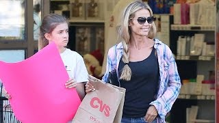 X17 EXCLUSIVE - Denise Richards Serene Before Charlie Sheen's Today Show Appearance