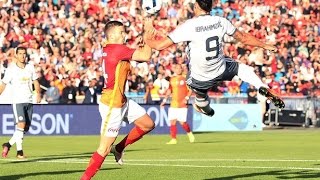 Zlatan Ibrahimovic Debut vs Galatasaray Pre Season Friendly // HD //16 17  / HD 4K