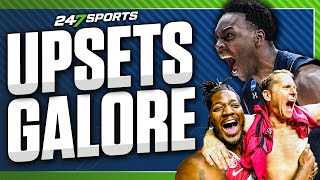March Madness Recap + Sweet 16 Preview: FDU upsets Purdue | Tennessee, Arkansas move on