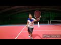 フォアハンドストローク【テイクバックの際の左手の使い方】【小渕テニス】forehand stroke how to use the left hand when taking back