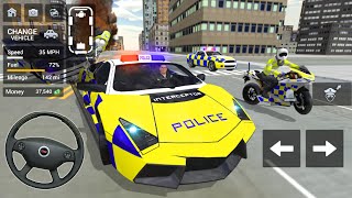 Police Car Driving Motorbike Riding – Police car Chase Drive – Best Android Gameplay