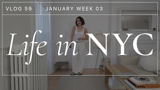 NYC VLOG 59 - recent sale purchases (try-on clothing haul) \u0026 make Hainanese chicken rice with me!