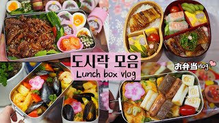 ENG) Making super easy lunch boxes🍱One pan cooking bento🍳#お弁当38