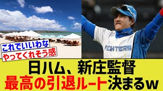 日ハム、新庄監督最高の引退ルートが決まるｗ