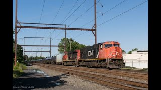 Colorful Lash-Ups, Strates Carnival Train and More on the CSX Trenton Line