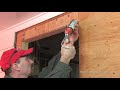 How To Install a Window with a Nailing Flange