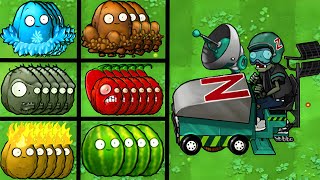 PVZ 1 Hybrid Challenge | Hybrid Wall Nuts Vs Radar Zomboni Challenge + EXTRA! Epic Battle!