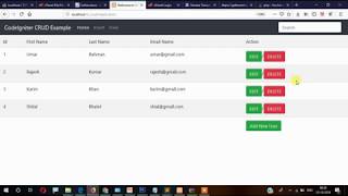 Part 6 (2019) | CodeIgniter DELETE Records | CRUD / Insert Update Delete Tutorials - Tutorial Rays