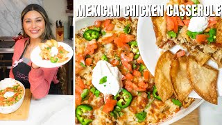 Keto Mexican Chicken Casserole! Easy Keto & Low Carb Chicken Casserole Recipe