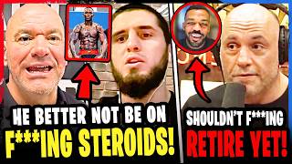 MMA Community REACTS to Israel Adesanya INSANE body transformation! Islam Makhachev NOT HAPPY! Rogan