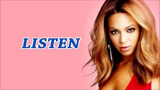 Beyonce - Listen Karaoke (oprah show version)