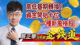 中視【金錢道】20210409 #蔡正華：高低基期轉換！資金開始卡位一種新風格股 #中視 #中視新聞 #金錢道 #摩爾證券投資顧問